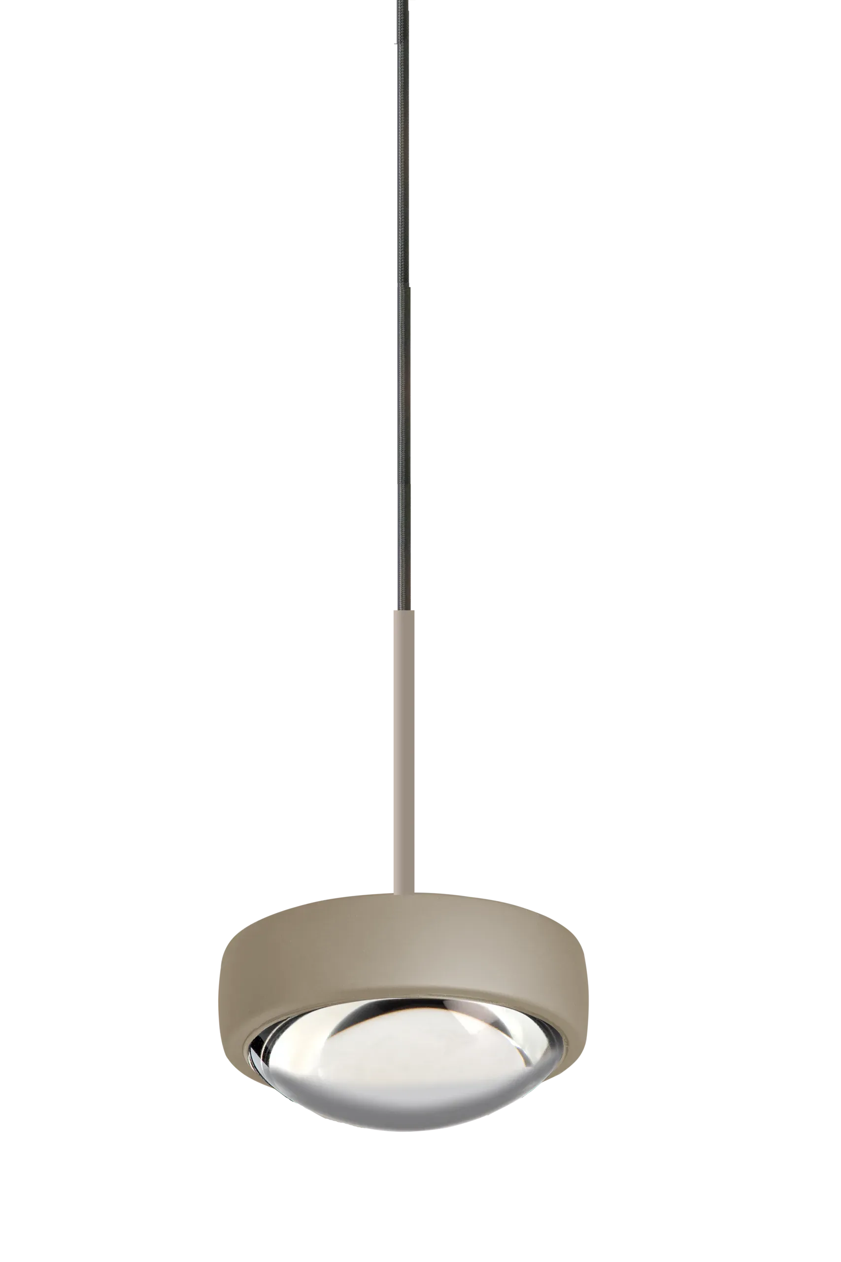 Nubixx Pendelleuchte mit Glaslinse in Cashmere Nubixx Pendelleuchte mit Glaslinse in Cashmere