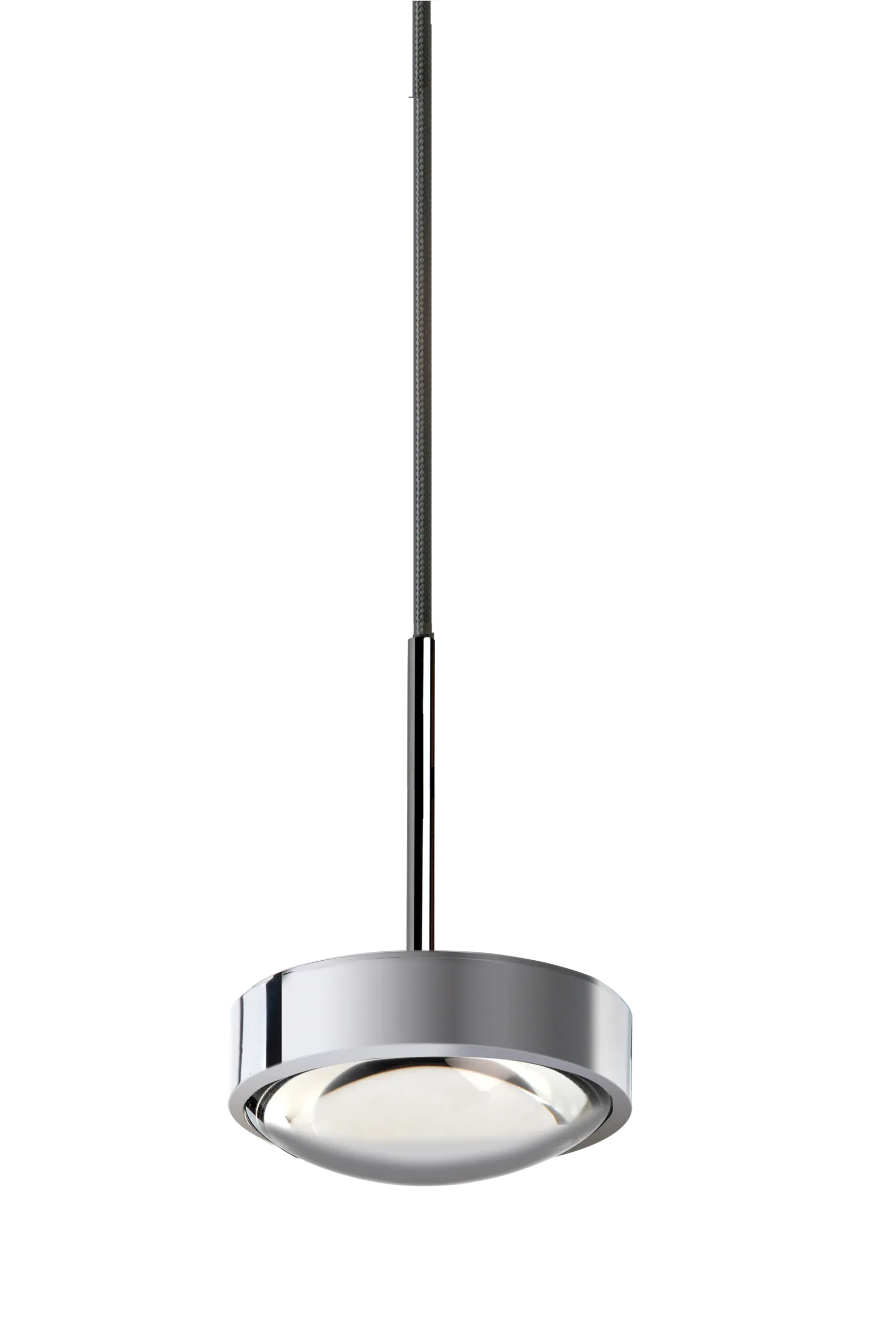 Nubixx Pendel mit Glaslinse in Chrom Nubixx Pendel mit Glaslinse in Chrom