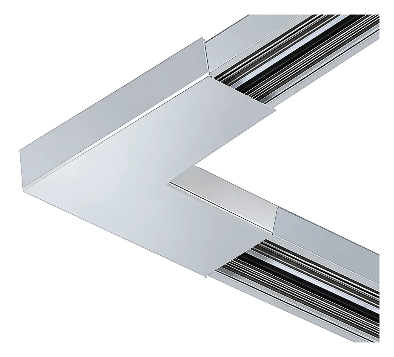 TRIvario L-Verbinder horizontal in Chrom TRIvario L-Verbinder horizontal in Chrom