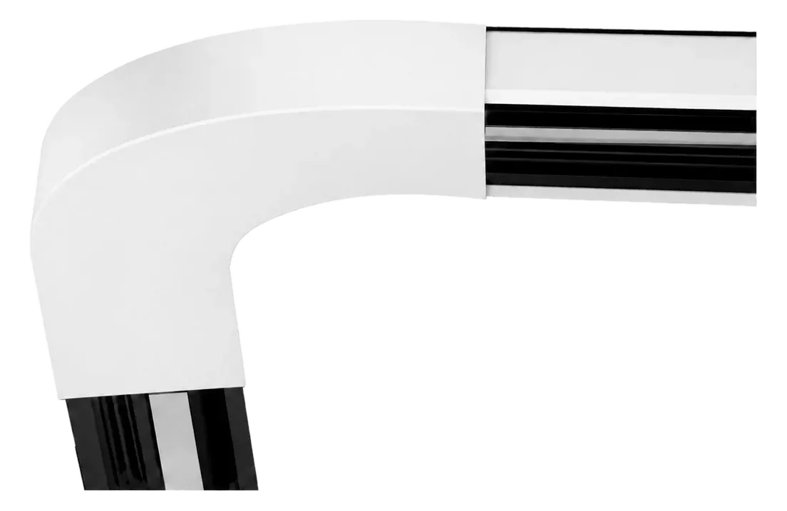 TRIvario L-Verbinder rund in Weiß