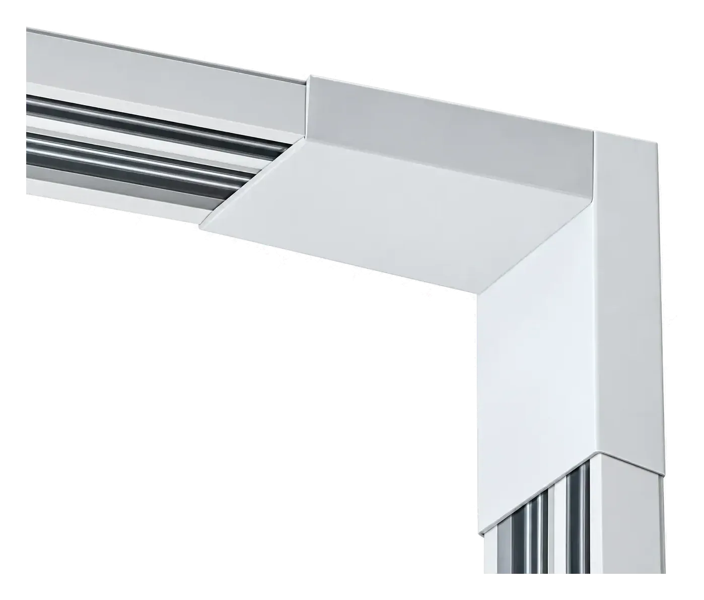 TRIvario L-Verbinder vertikal in Weiß TRIvario L-Verbinder vertikal in Weiß