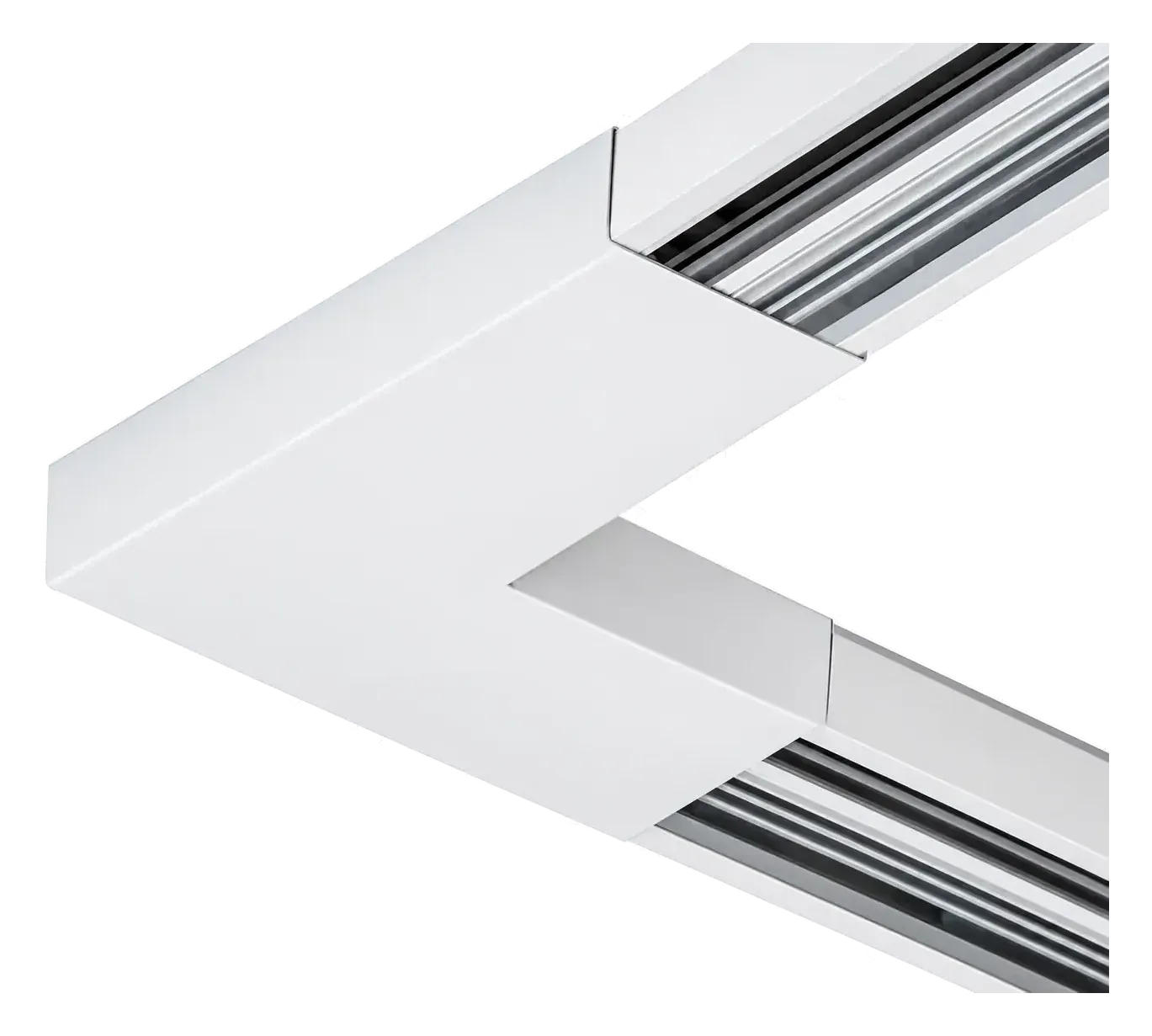 TRIvario L-Verbinder horizontal in Weiß TRIvario L-Verbinder horizontal in Weiß