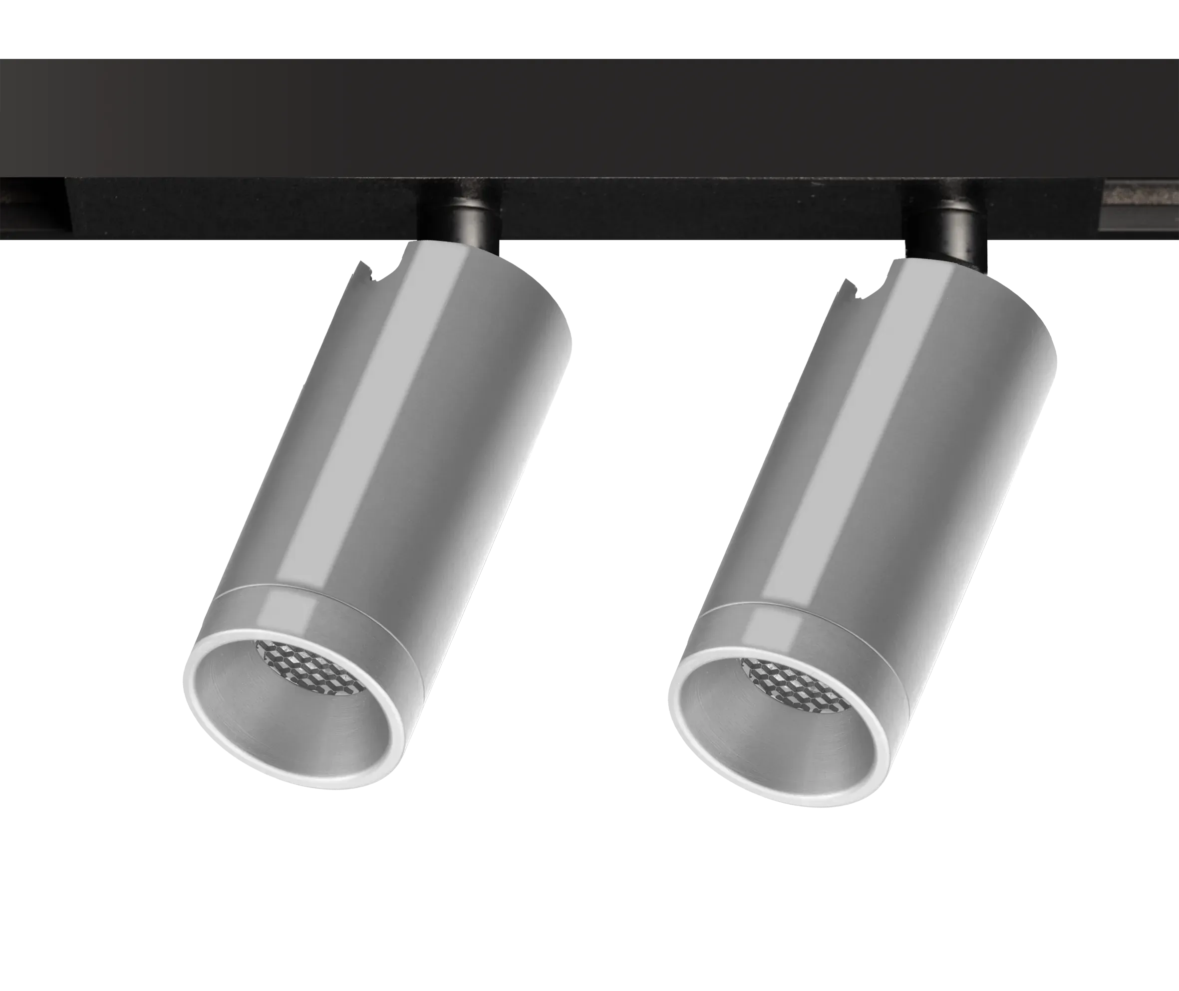 Systemspot Little L Twin in Alu matt